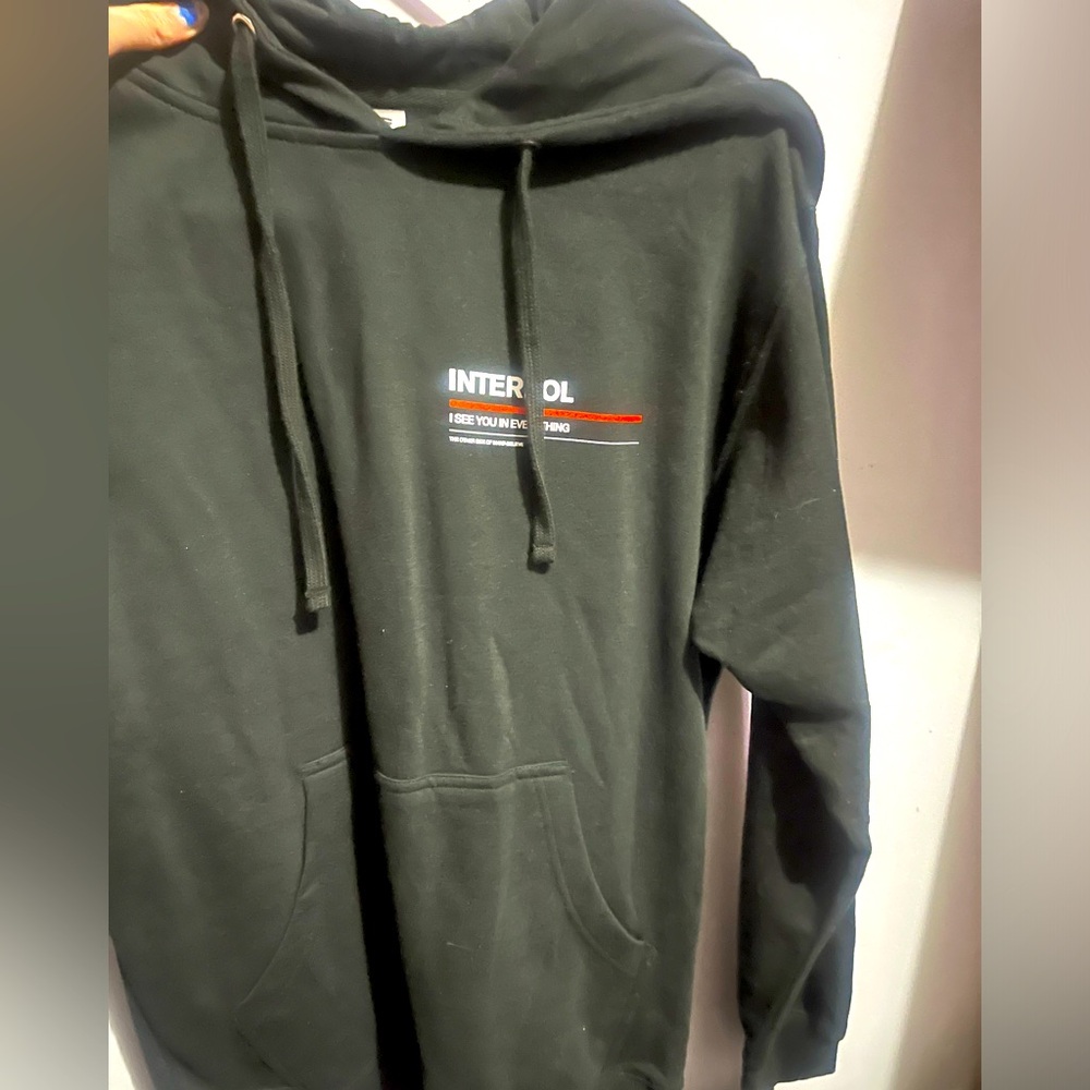 Interpol 2023 Tour- I see you in everything hoodie- size small